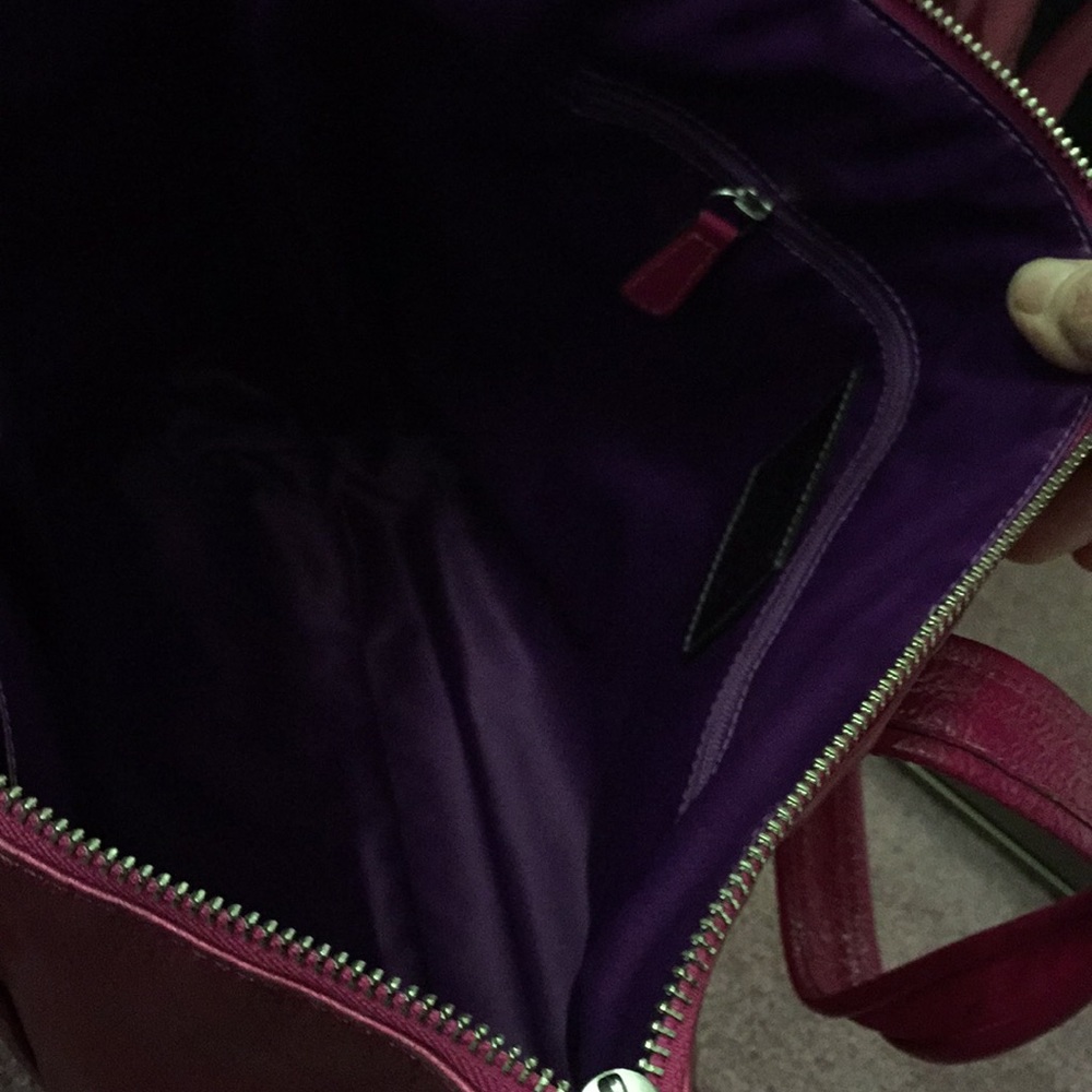Coach leather tote - Picture 2 of 6
